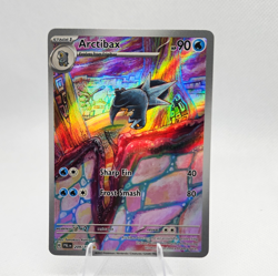 Pokemon Arctibax 209/193 SV02 Paldea Evolved Illustration Rare Holo Eng 90HP - Image 1