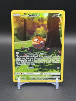 Hisuian Voltorb GG01/GG70 Holo Crown Zenith Galarian Gallery Pokemon TCG - Image 1