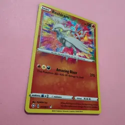 Reshiram 017/072 NM Holo Amazing Rare Shining Fates Pokemon Card English TCG - Image 3
