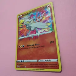 Reshiram 017/072 NM Holo Amazing Rare Shining Fates Pokemon Card English TCG - Image 5