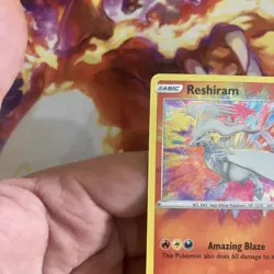 Reshiram 017/072 - Amazing Rare Holo - Shining Fates - Pokemon Card - NM - Image 2