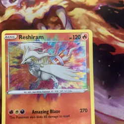 Reshiram 017/072 - Amazing Rare Holo - Shining Fates - Pokemon Card - NM - Image 3