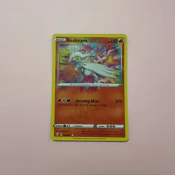 Reshiram 017/072 NM Amazing Rare Holo Shining Fates Pokemon Card English TCG - Image 1