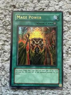 Yu-Gi-Oh! TCG Mage Power LON-050 LP Condition - Image 1
