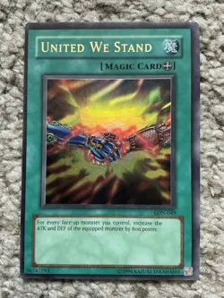 Yu-Gi-Oh! TCG United We Stand LON-049 LP Condition - Image 1