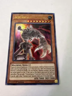 Yugioh - Ancient Gear Golem - Ultimate Pound - Ultra - 1st - DUPO-EN054 - NM - Image 1