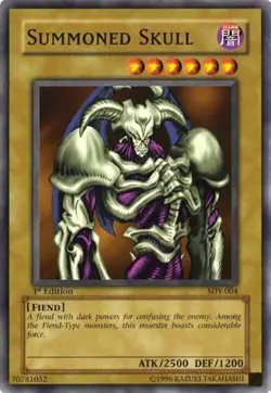 YuGiOh - Unlimited Summoned Skull [SDY - SDY-004] - Common / Short Print/NM - Image 1