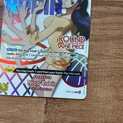 One Piece x Round 1 Nico Robin EB03-054 Promo ENGLISH NM - Image 4