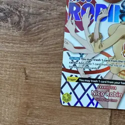 One Piece x Round 1 Nico Robin EB03-054 Promo ENGLISH NM - Image 5