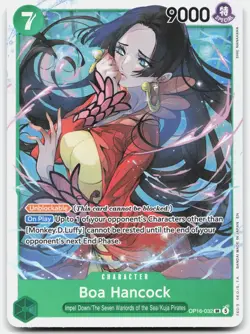 Boa Hancock OP16-032 OP16 One Piece CCG Character SR Foil NM - Image 1