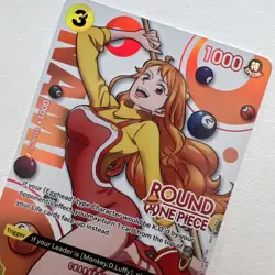 Round 1 x English One Piece Nami Promo ST29-008 - English - Image 2