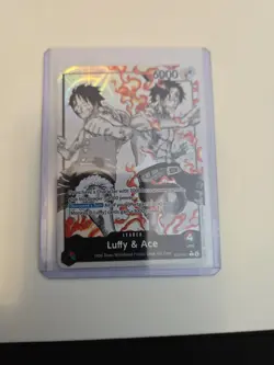 ST30-001 Luffy & Ace Alt Art Leader (Parallel) English One Piece TCG - Image 4