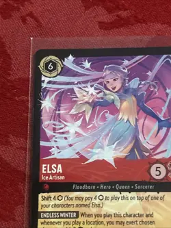 Disney Lorcana Winterspell - Elsa - Ice Artisan - 123/204 - Legendary - M/NM - Image 3