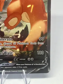 Pokemon Charizard V (Alternate Full Art) 154/172 Swsh09 Brilliant Stars Holo NM - Image 5