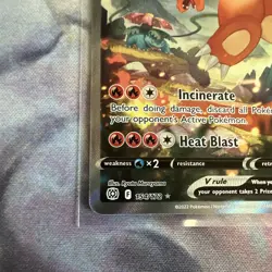 Pokemon TCG Charizard V (Alternate Full Art) 154/172 Swsh09 Brilliant Stars Holo - Image 2