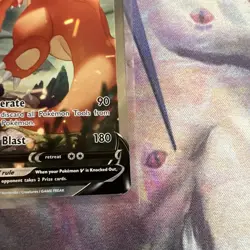 Pokemon TCG Charizard V (Alternate Full Art) 154/172 Swsh09 Brilliant Stars Holo - Image 5