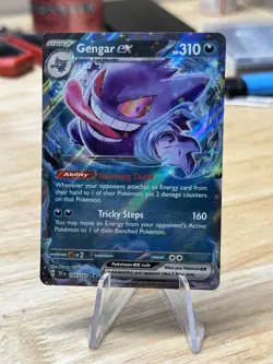 Gengar ex 104/162 Temporal Forces Ultra Rare NM Pokemon TCG - Image 1