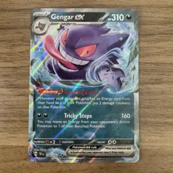 Gengar ex 104/162 SV05: Temporal Forces Holo Pokemon TCG - NM/N - Image 1