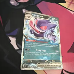 Gengar ex Double Rare Pokemon TCG Temporal Forces NM 104/162 - Image 2