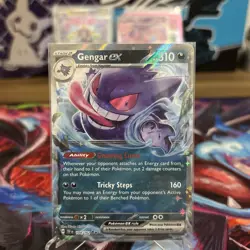 Gengar ex 104/162 SV05: Temporal Forces - Pokemon Card - NM - Image 1