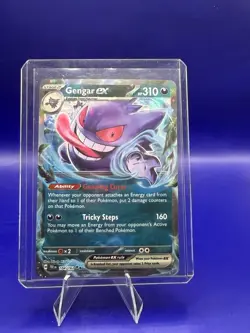 Gengar EX 104/162 Temporal Forces Pokemon Card NM TCG - Image 1