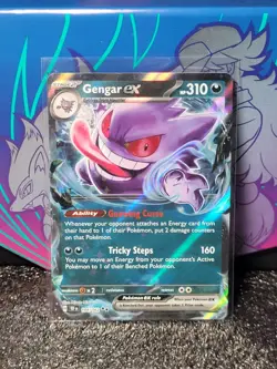 Gengar EX 104/162 - Temporal Forces (Pokemon) NM - Image 1
