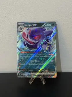Pokemon TCG Gengar EX 104/162 Holo Rare Temporal Forces NM PACK FRESH - Image 1