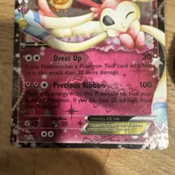 Pokemon TCG Sylveon EX Holo Card Radiant Generations: #RC21/RC32 LP/MP - Image 3