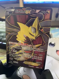 Giratina-EX Full Art Ultra Rare Holo Pokemon Card XY Ancient Origins 93/98 - Image 2
