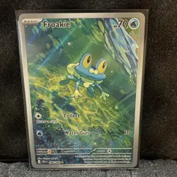 Froakie Illustration Rare card (#088/086) from the Pokemon TCG Chaos Rising set - Image 1
