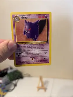 Pokemon Gengar 20/62 (1st Edition) Fossil *Near Mint* Never Played Card - Image 3