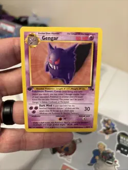 Pokemon Gengar 20/62 (1st Edition) Fossil *Near Mint* Never Played Card - Image 4