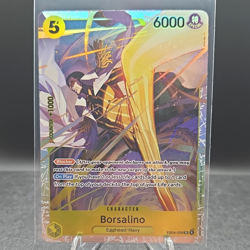 Bandai One Piece Card Game Borsalino EB04-058 SR Foil Special English 6000 - Image 1
