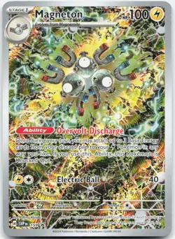 Pokemon TCG Magneton 159 SV: Scarlet & Violet Promo Cards 2023 NM - Image 1