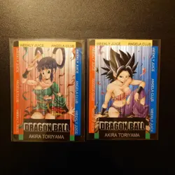 Dragon Ball Caulifla Yurin Sexy Card Set of 2 - Image 1