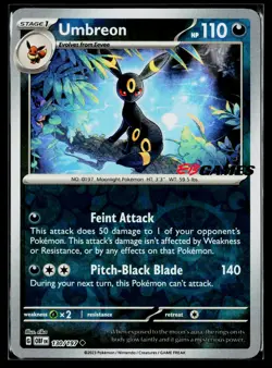 Miscellaneous Cards & Products #130/197 Umbreon EB Games Stamped - Image 1