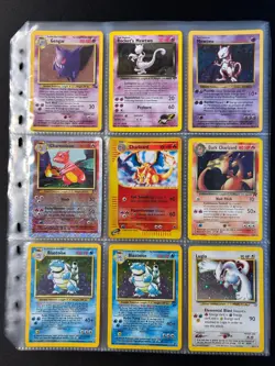 Lot of 90 ALL HOLO Vintage Pokemon Card Binder Collection - Image 2