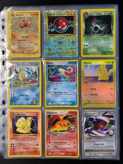 Lot of 90 ALL HOLO Vintage Pokemon Card Binder Collection - Image 4