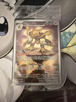 Pokemon Card Alakazam 009 Pokemon Center Promo Sealed!! - Image 1