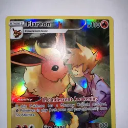 Flareon Full Art Trainer Gallery Holo Card TG01/TG30 Brilliant Stars. Pk002391 - Image 3