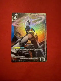 GUNDAM GD04-001 (LR+) ALT ART GUNDAM CARD GAME ENGLISH - Image 1