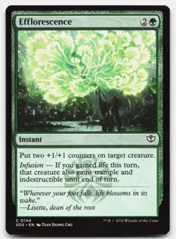 Efflorescence 144 SOS Magic: The Gathering C NM - Image 1