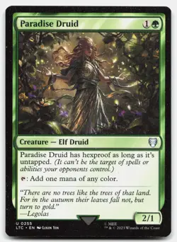Paradise Druid 255 LTC Magic: The Gathering U NM - Image 1