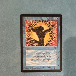 Alpha Spell Blast MTG Moderate play! Great condition! - Image 2