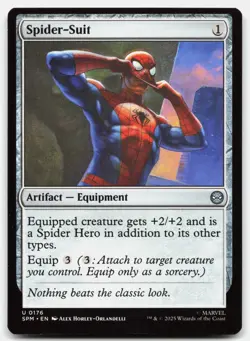 Spider-Suit 176 SPM Magic: The Gathering U NM - Image 1