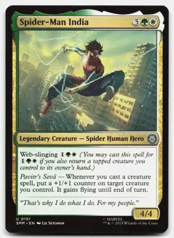 Spider-Man India 151 SPM Magic: The Gathering U NM - Image 1