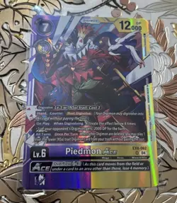 Digimon Card Game Piedmon ACE EX8-062 SR Chain Of Liberation - Image 1