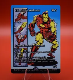 MTG Marvel Cyberdrive Awakener Showcase #0053 Magic MAR Rare NM - Image 1