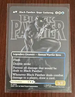 King T'Challa (Borderless) (0373) Marvel Super Heroes Regular - Image 2