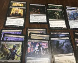Zombies Kindred Deck MTG Magic the Gathering Black Typal Undead theme deck - Image 2